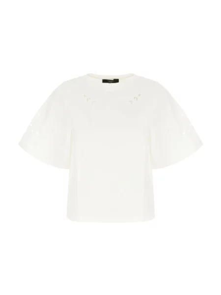 Bluzka Weekend Max Mara popelinowa biała