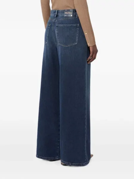 Blugi cu picior larg 's Max Mara albastru