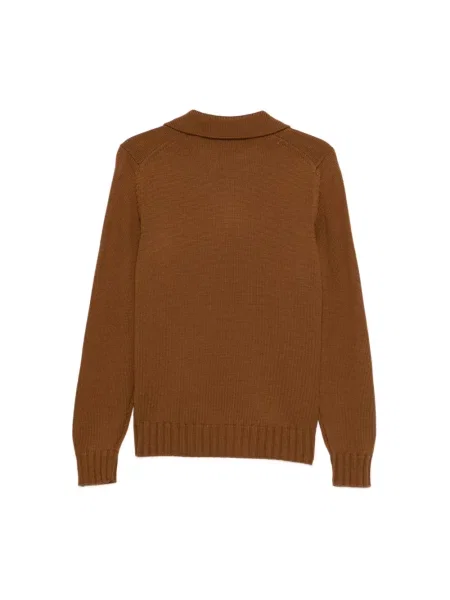 Sweter Filippo De Laurentiis brązowy