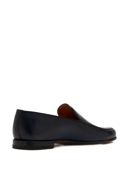 Bőr loafer Bontoni kék