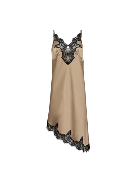 Sukienka maxi Haute L'amitié beżowa