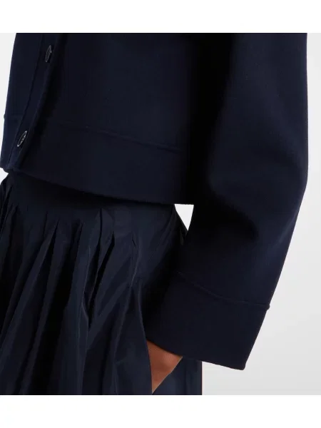 Geacă 's Max Mara de lână albastru