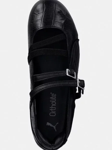Кожаные балетки Puma