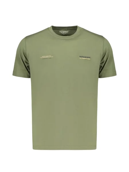 Tricou Refrigiwear cu imagine cu decolteu rotund verde
