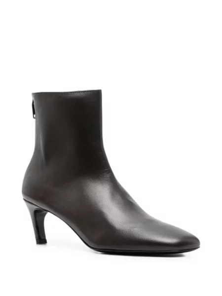 Cizme scurte Toteme din piele maro