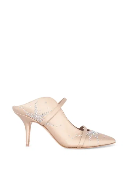 Vještački dijamant mule natikače Malone Souliers ružičasta