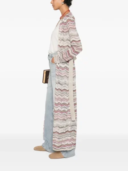 Cu centură cardigan Missoni tricotate