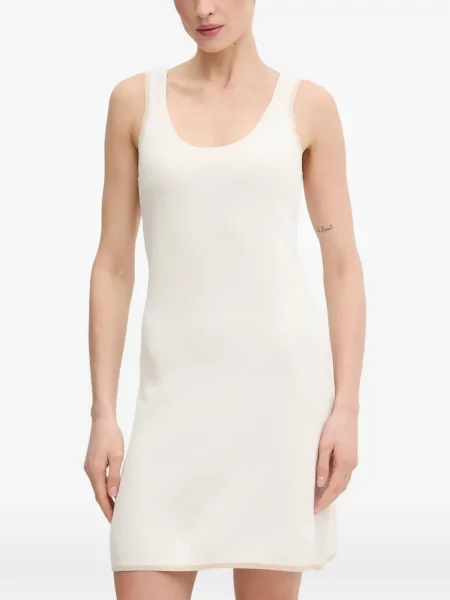 Rochie mini Ea7 Emporio Armani cu autograf