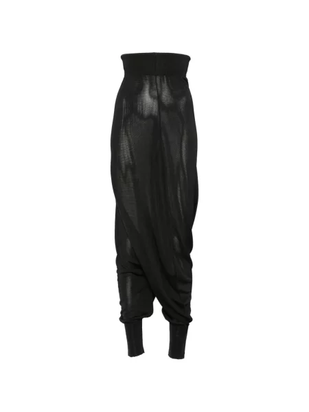 Pantaloni Paloma Wool de lână negru