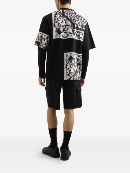 Μπλούζα Dolce & Gabbana με σχέδιο μαύρο