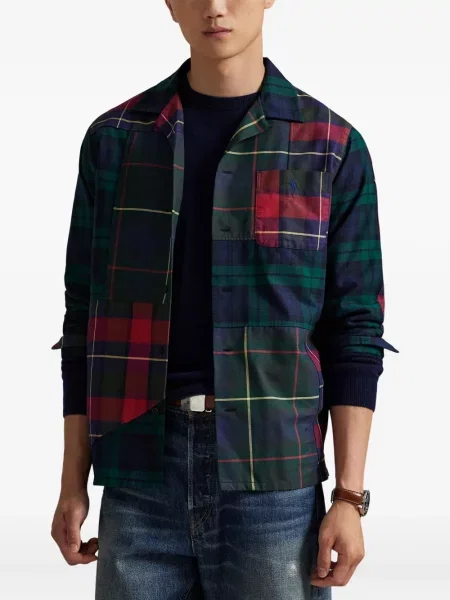 Ριγέ polo Polo Ralph Lauren με κουκούλα με αυτόγραφο λευκό