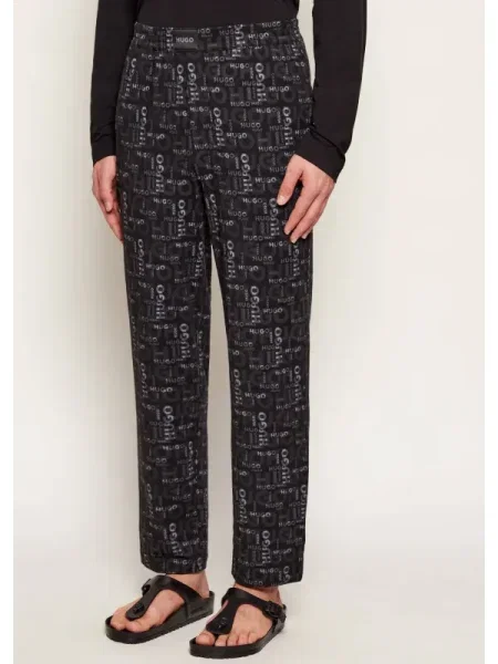 Hugo Bodywear Pantaloni de pijama MAEL negru