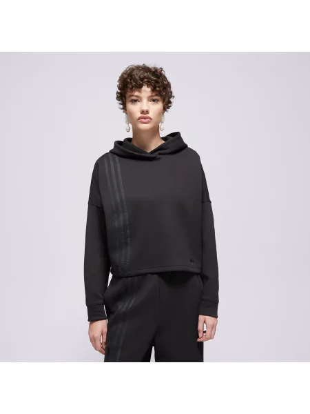 Adidas Bluza Z Kapturem 3 Stripes Hoody czarna