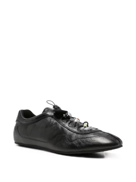 Δερμάτινα sneakers Cecilie Bahnsen περιδέραιο μαύρο