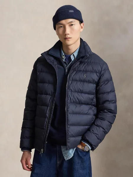 Polo Ralph Lauren Zimná bunda námornícka modrá