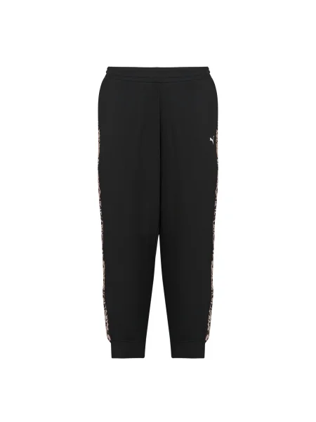 PUMA Športové nohavice Essentials krémová čierna