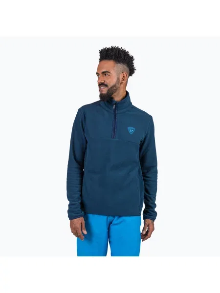 Mikina Rossignol Strawpile Fleece Hz dark navy tmavě modrá