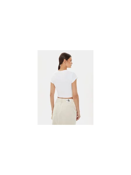 Kratak majica Calvin Klein bijela
