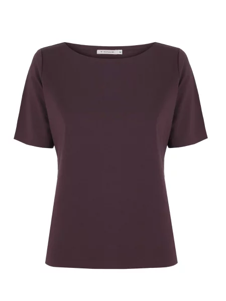 TATUUM Tricou Mikajo mov mură