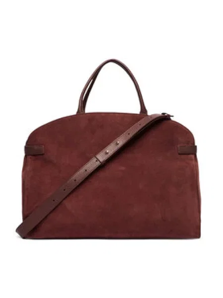 Coccinelle Ročna torba TLB Coccinellesabine Suede Bi E1 TLB 18 01 01 Bordo rdeča