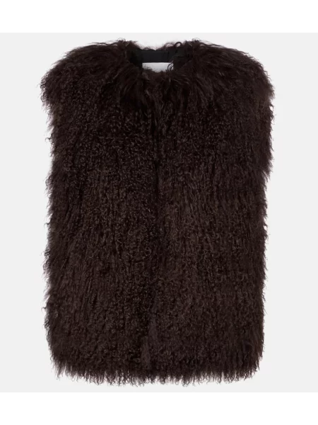 Telovnik Yves Salomon rjava