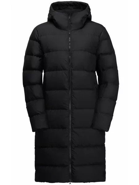 Пуховик Jack Wolfskin Frozen palace coat w rds чорний