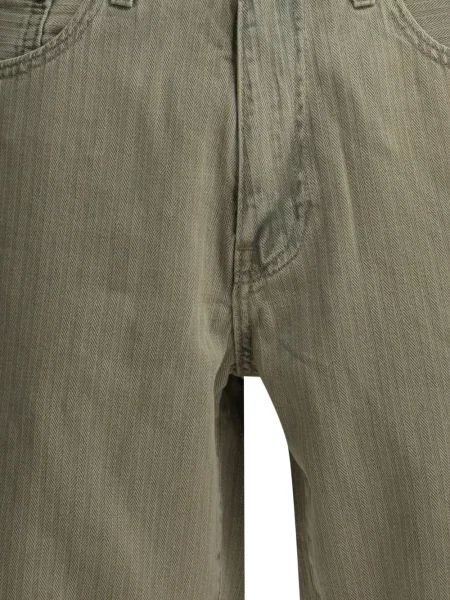Pantaloni scurți din denim Levi's® cu model herringbone gri