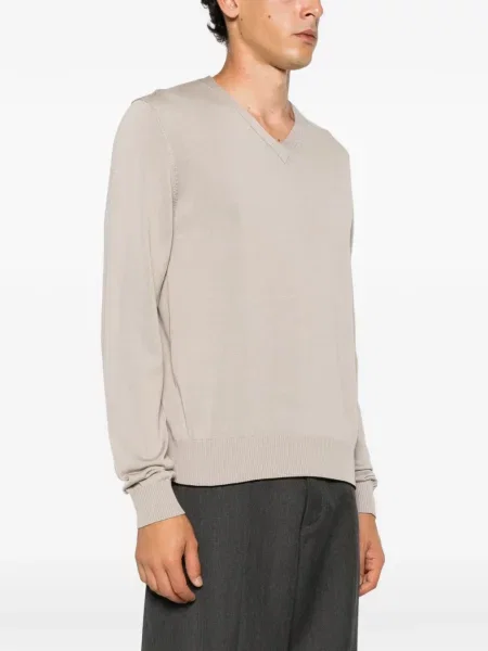 Pulover Jacquemus cu decolteu în V