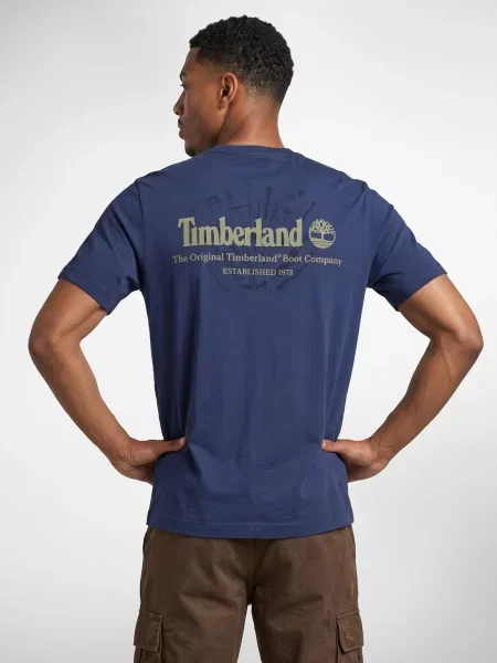 Tricou Timberland albastru