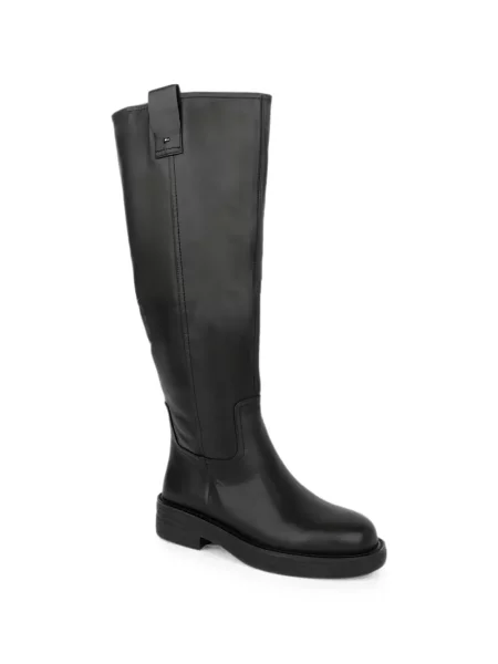 Cizme Linda Baumann din piele negru