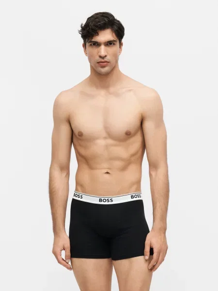 BOSS Set de boxeri﻿ BoxerBr 3P Power negru