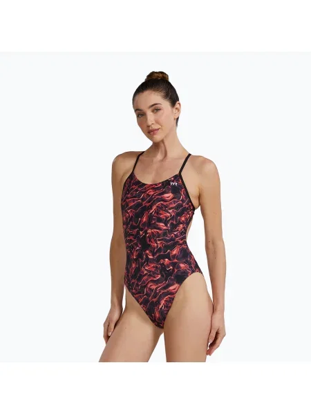 Costum de baie pentru femei dintr-o piesă TYR Durafast Elite Energia Cutoutfit red roșu