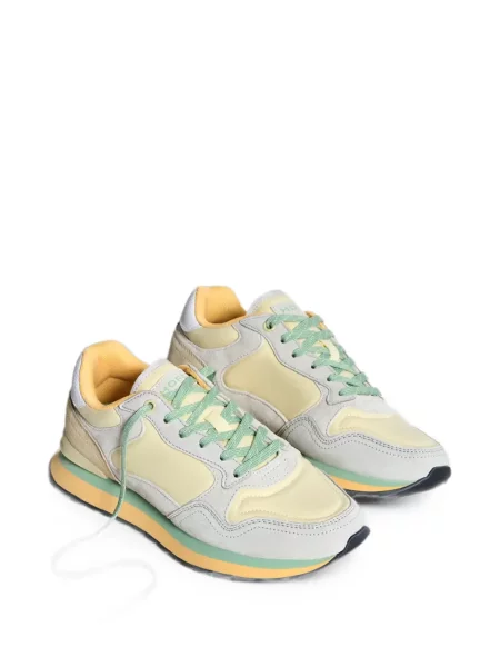 Fűzős szarvasbőr sneaker Hoff sárga