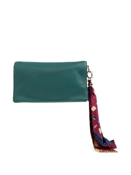 Geantă Kurt Geiger London din piele verde