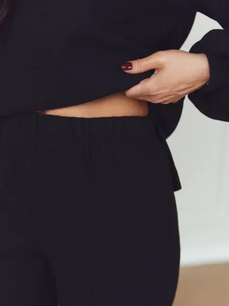 Штани повсякденні Seventeen чорний