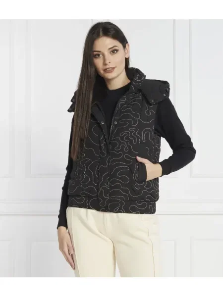 Desigual De puf vestă negru