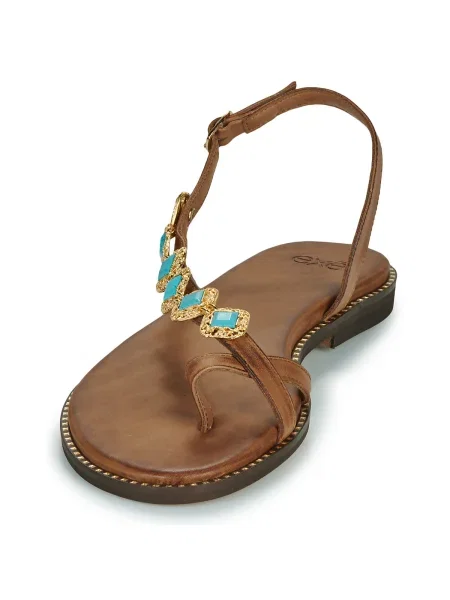 Pantofi Exé Shoes din piele maro