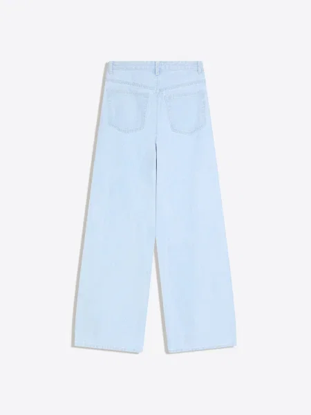 Bershka Jeans deschis albastru