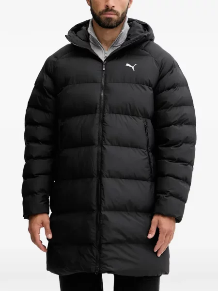 Geacă parka Puma cu glugă negru