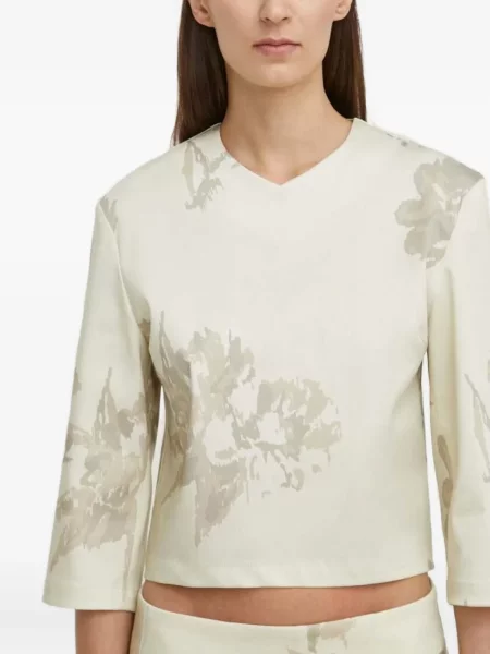 Top Remain cu model floral cu imagine