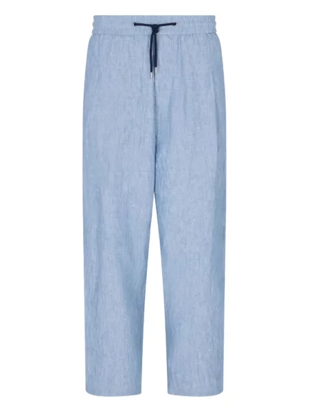 Pantaloni Giorgio Armani albastru