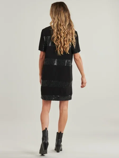 Rochie Freeman T.porter cu dungi negru