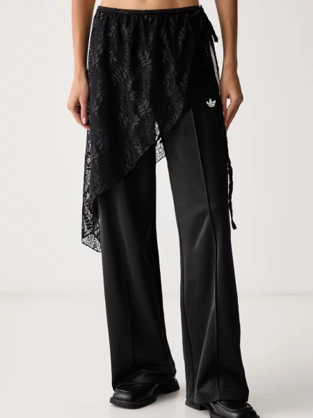 Adidas Originals спортен панталон дамски с Lace Injection черно