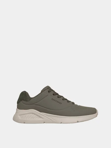 Кросівки Skechers оливковий штучна шкіра