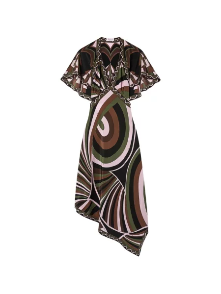 Rochie Pucci cu imagine negru