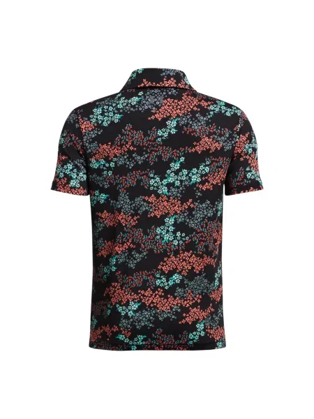 Tricou polo copii Under Armour negru
