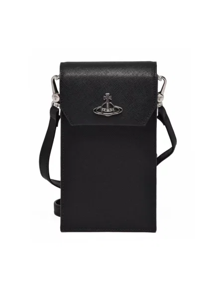 Torba Vivienne Westwood skórzana czarna