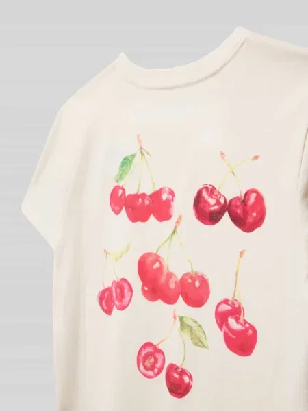 T-shirt o kroju relaxed fit z wyhaftowanym logo Abercrombie&fitch biała