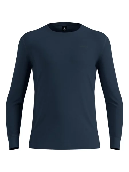 Bielizna termoaktywna z długim rękawem ODLO BL TOP crew neck l/s niebieska