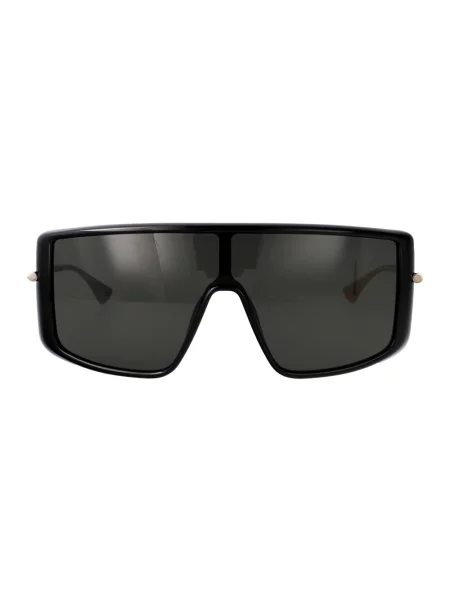 Okulary przeciwsłoneczne Alexander Mcqueen czarne